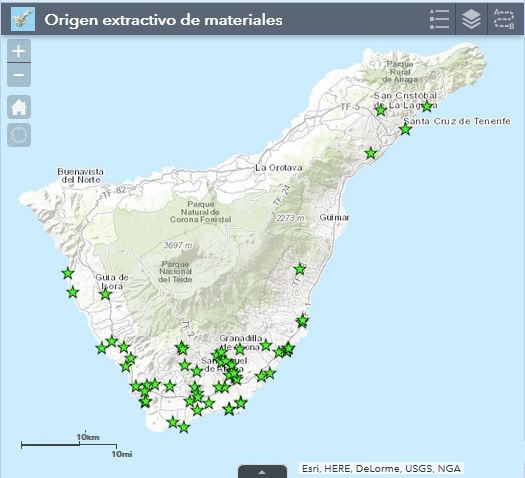 orígenes de materiales